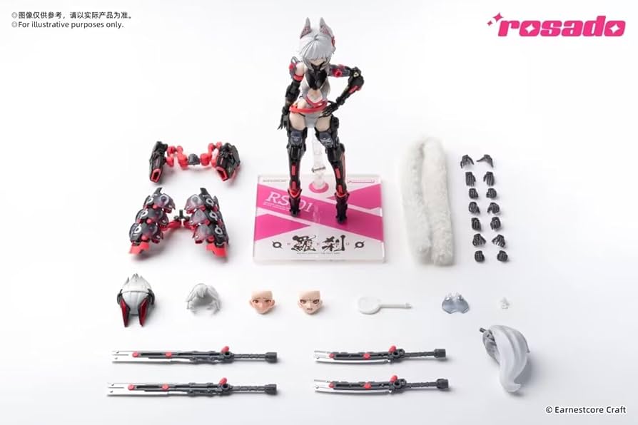 Amazon | [AC]核诚治造 ROSADO 機甲少女 美少女 羅刹 SEKIKO 狐ガール