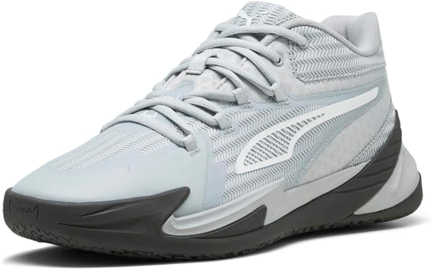 Amazon | PUMA メンズ ダガー バスケットボールシューズ, プラチナ