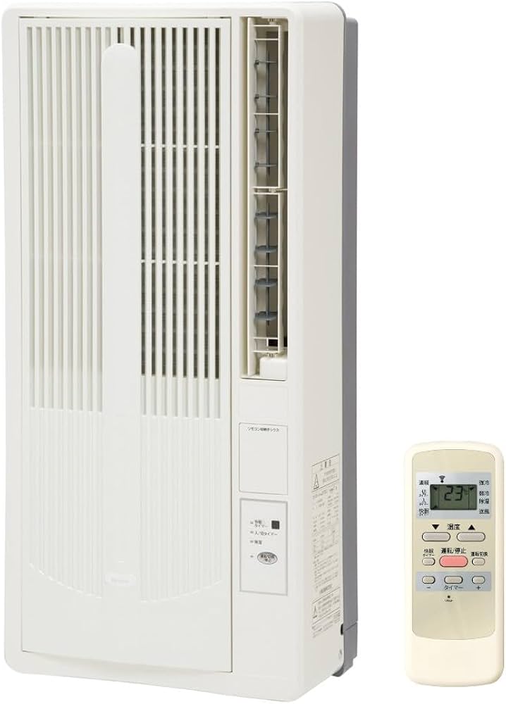 Amazon | コイズミ 窓用エアコン ルームエアコン 快眠モード有 冷房