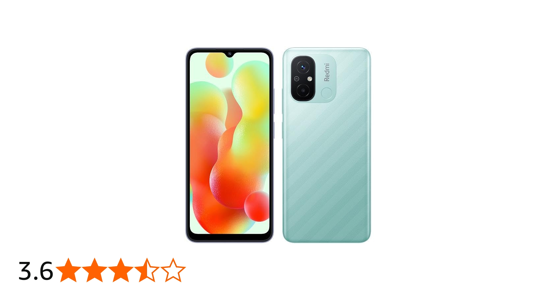 Amazon | Xiaomi スマートフォン Redmi 12C Mint Green 3+64GB