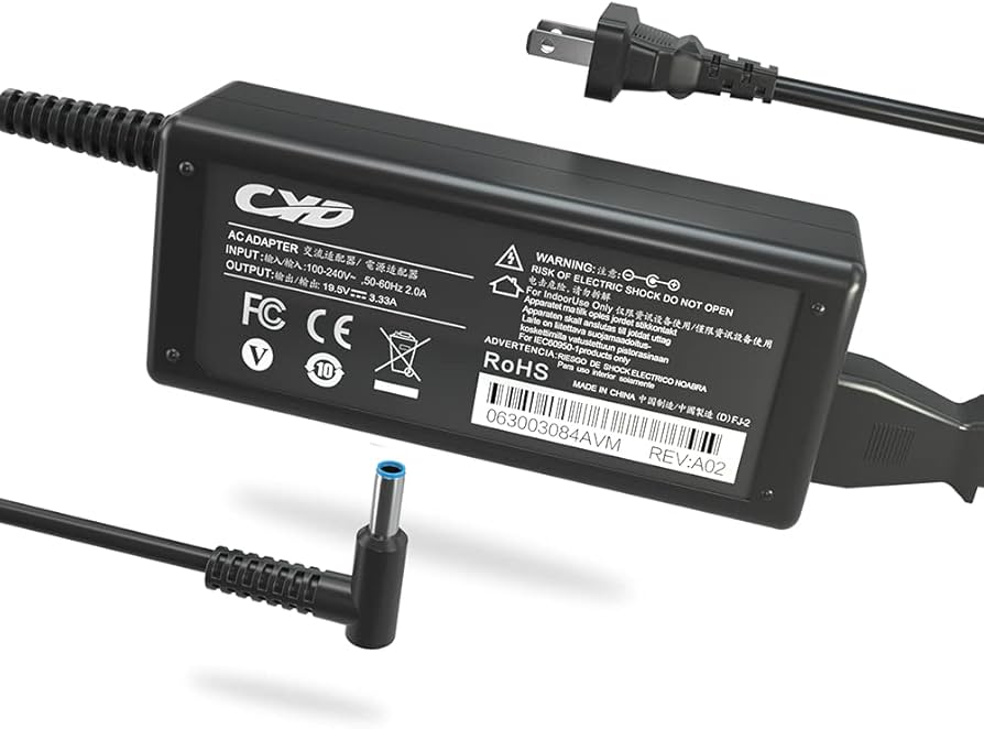 Amazon.co.jp: Elitebook ACアダプター, CYD 65W envy 充電器 対応