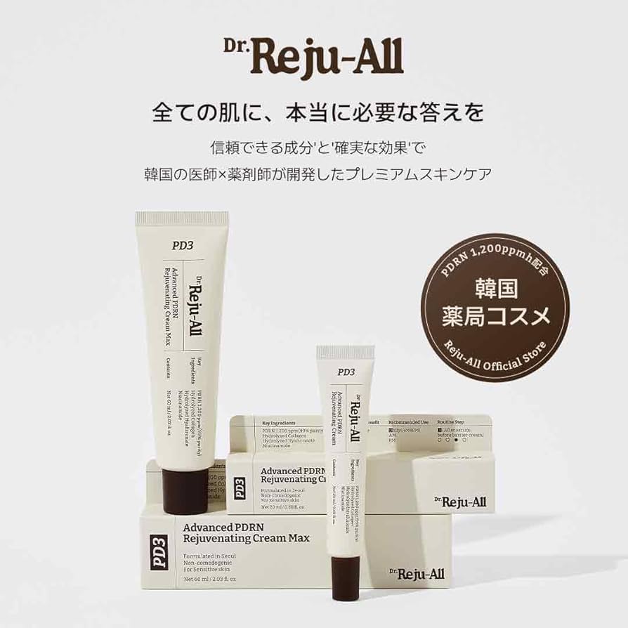 Amazon | 【Dr.Reju-All】リジュオール アドバンスドPDRNクリーム 20g