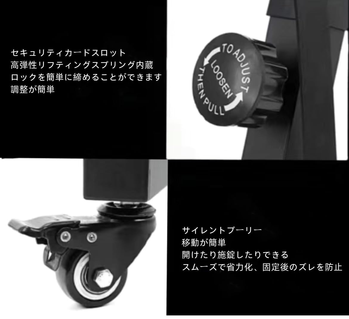 Amazon.co.jp: キーボードスタンド電子キーボード台高さ調整可能 幅