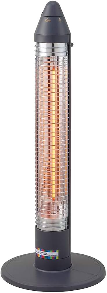 Amazon.co.jp: コイズミ グラファイトヒーター 600/300W ブラック