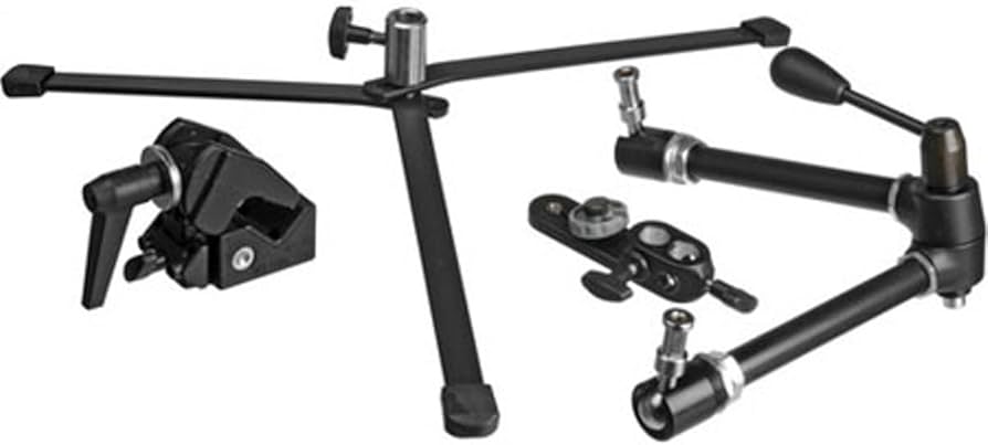 Amazon.com : Manfrotto 143 Magic Arm Kit with Umbrella Bracket