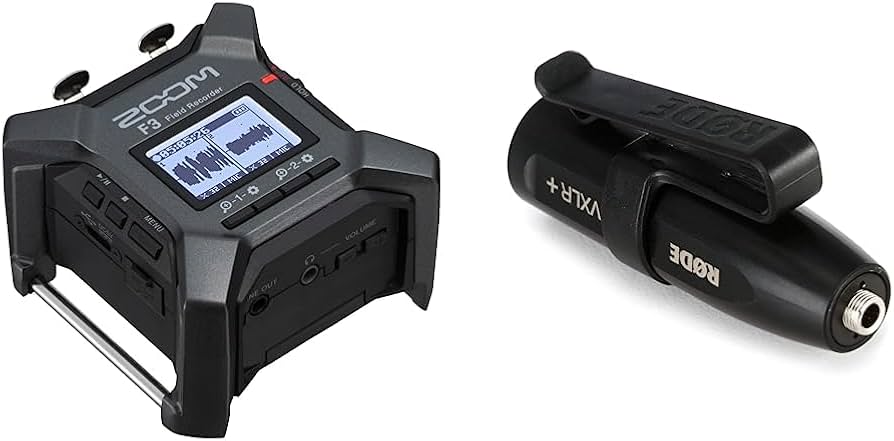 Amazon.com: Zoom F3 Professional Field Recorder, 32-bit Float