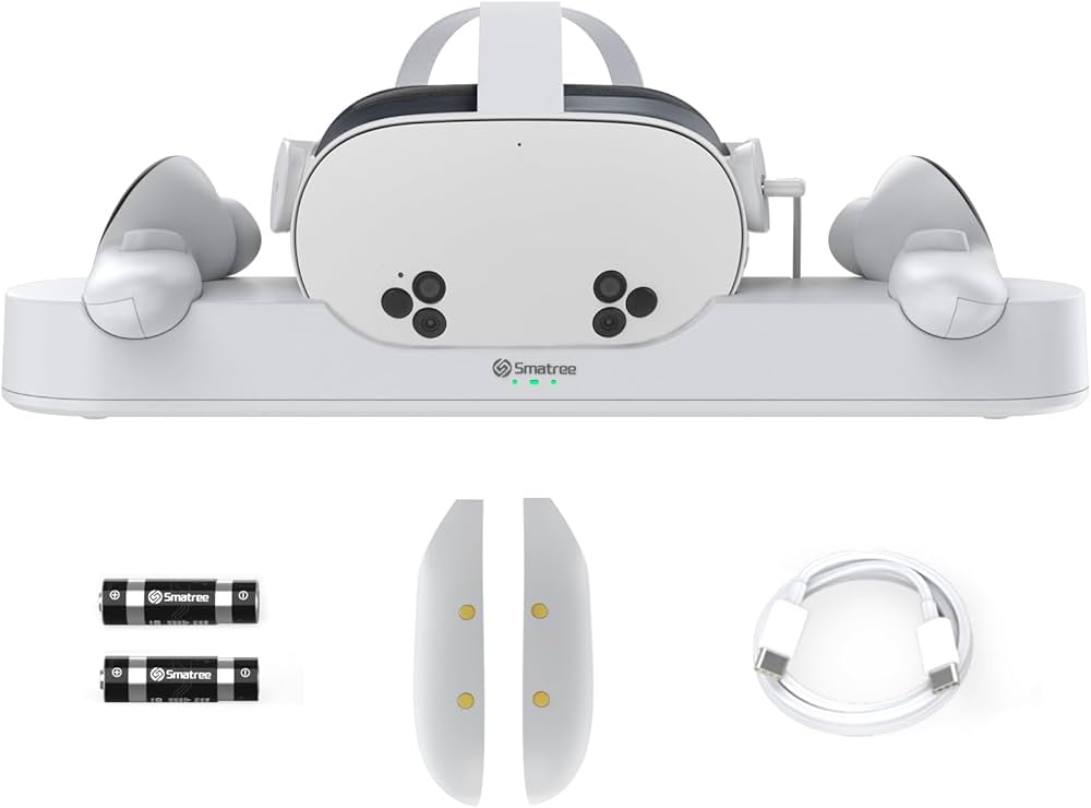Amazon.com: Smatree Charging Dock Compatible for Meta Quest 3S