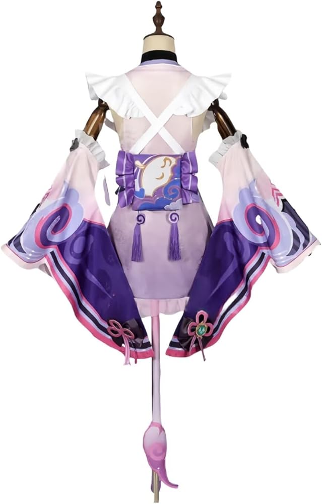 Amazon.co.jp: [DOKITOKI] 夢見月瑞希 コスプレ 衣装 原神 和服 髪飾り