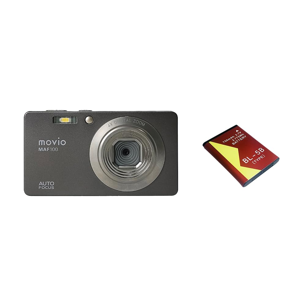 Amazon | movio オートフォーカス機能 2.7インチ液晶搭載 コンパクト