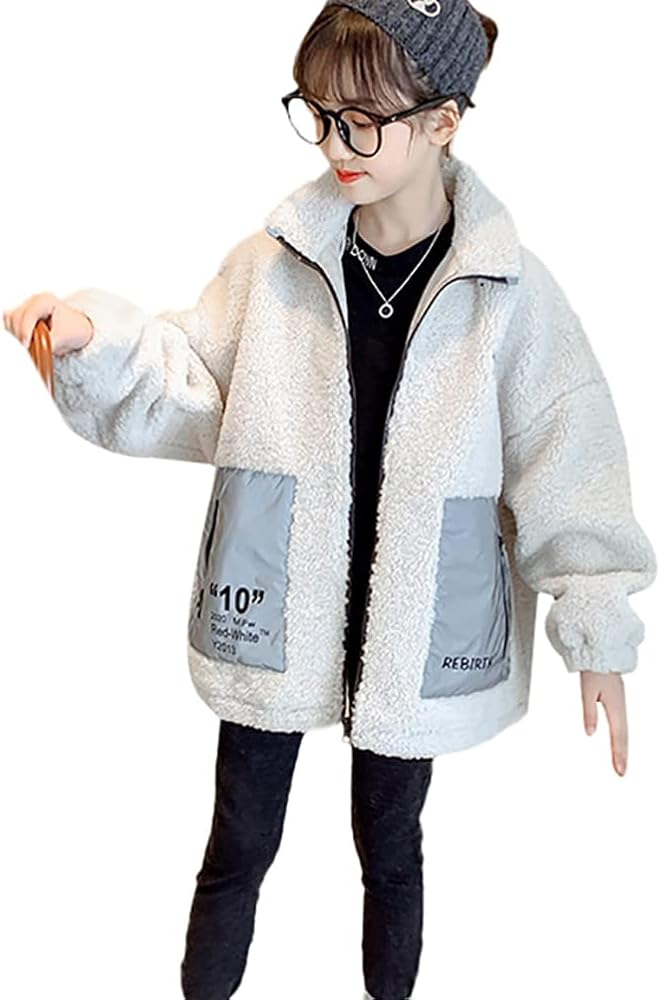 Amazon | [NOMSOCR] 子供服 ボアコート ボアジャケット キッズ