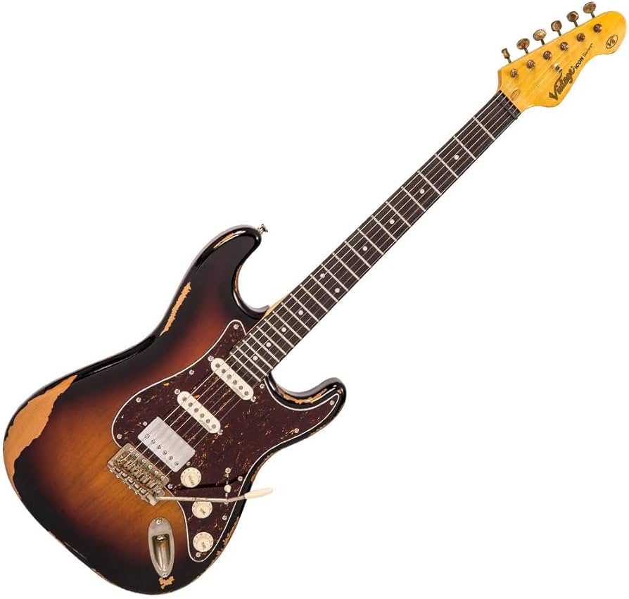 Amazon | VINTAGE V6H ICON HSS エレキギター ~ ウルトラグロス