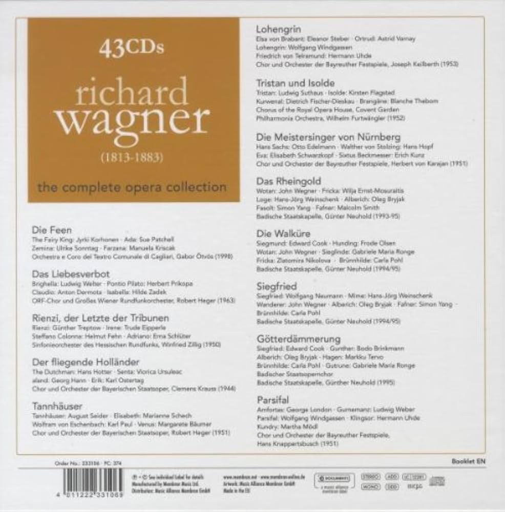 Amazon.co.jp: ワーグナー：オペラ全集: ミュージック