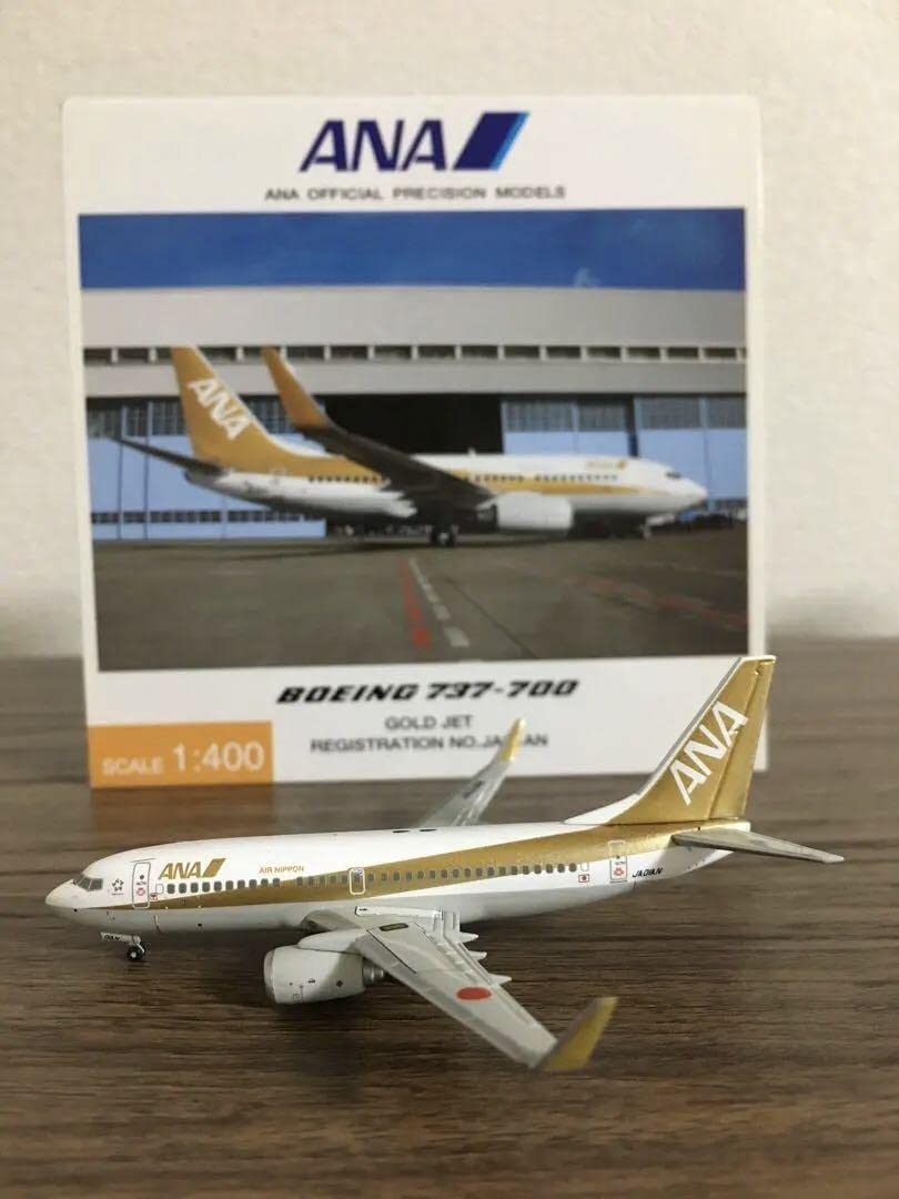 Amazon.co.jp: ANA ボーイング737-700 金鯱ジェット 全日空商事製 1400