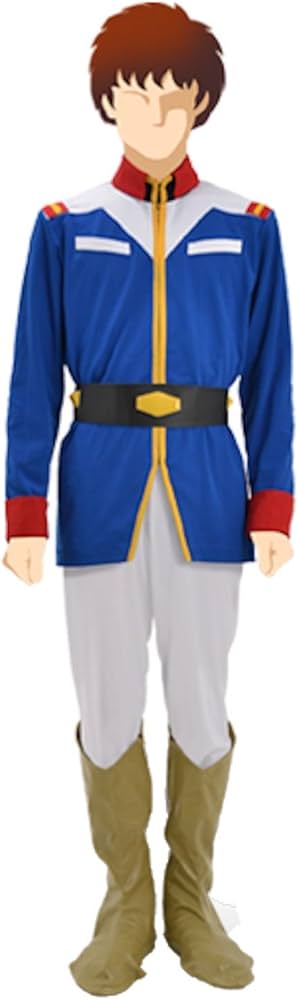 Amazon.co.jp: コスパ 機動戦士ガンダム 地球連邦軍男子制服 ブルーver