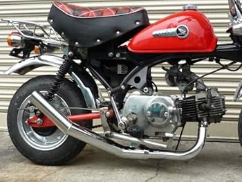 Amazon | PRETTY RACING製 モンキー ゴリラ ショート管 メッキ