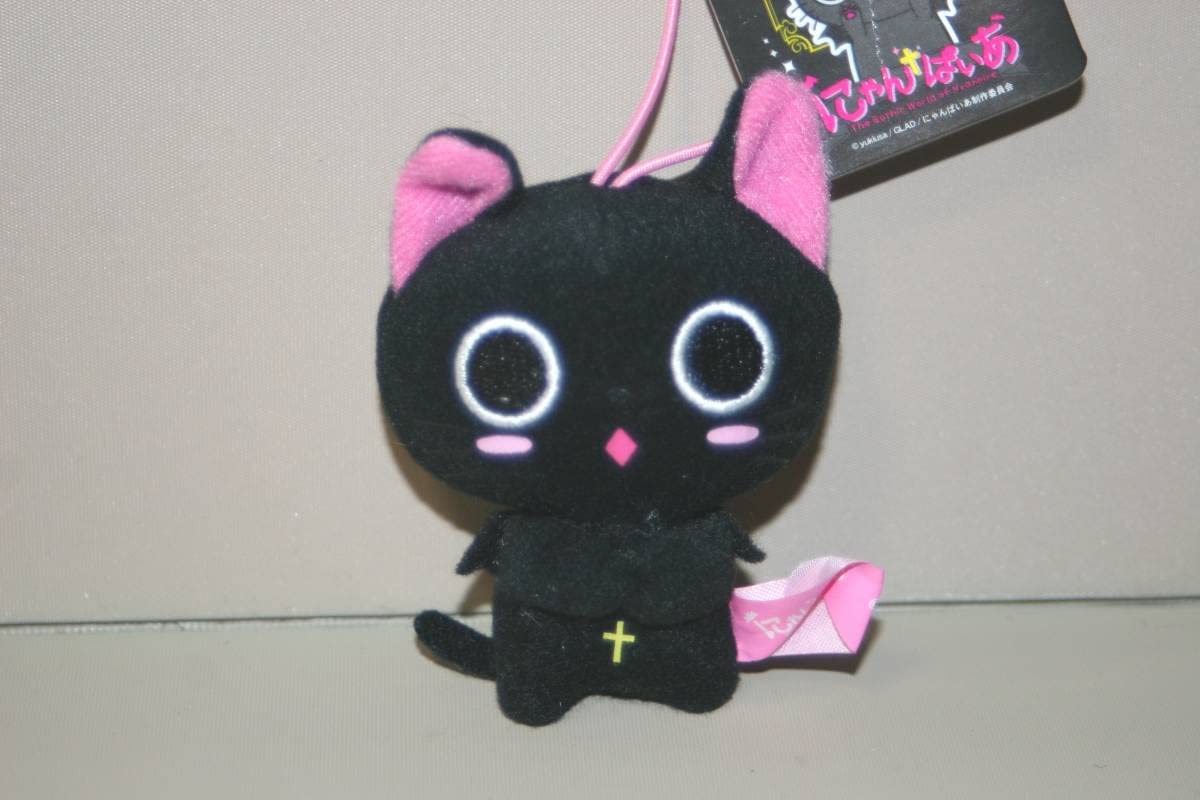 Amazon.co.jp: にゃんぱいあ にゃ天使 ゴム紐付き, 紐付き マスコット