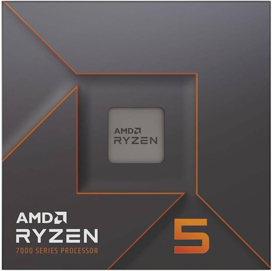 AMD Ryzen™ 5 7600X 6-Core, 12-Thread Unlocked Desktop Processor
