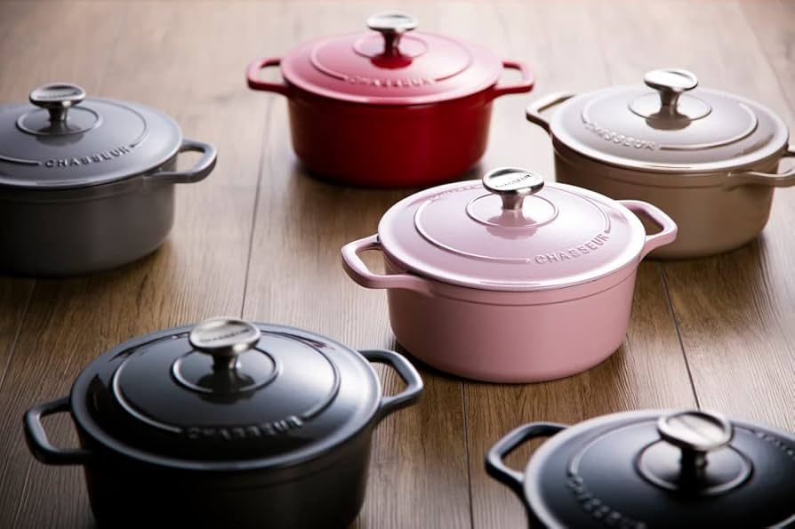 CHASSEURサブライム ラウンドキャセロール 14cm マロングラッセ Amazon