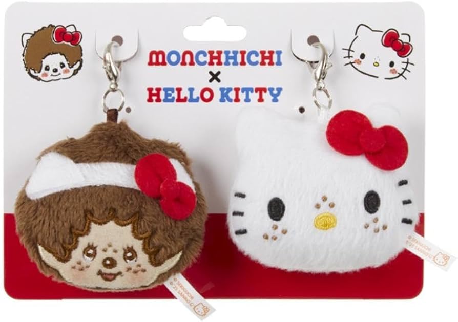 Amazon.co.jp: セキグチ(Sekiguchi) キティ×モンチッチ ぬいチャーム