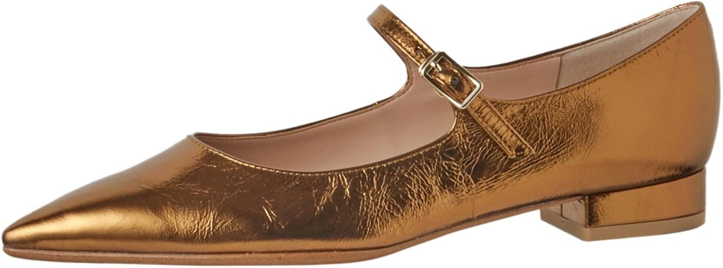 Amazon | [ダイアナ] ローヒール・フラットシューズ 銅 ブロンズ 23.0