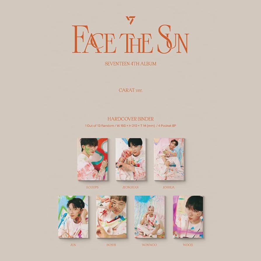 Amazon.com: dreamus SEVENTEEN - 4th album [Face the Sun] CARAT