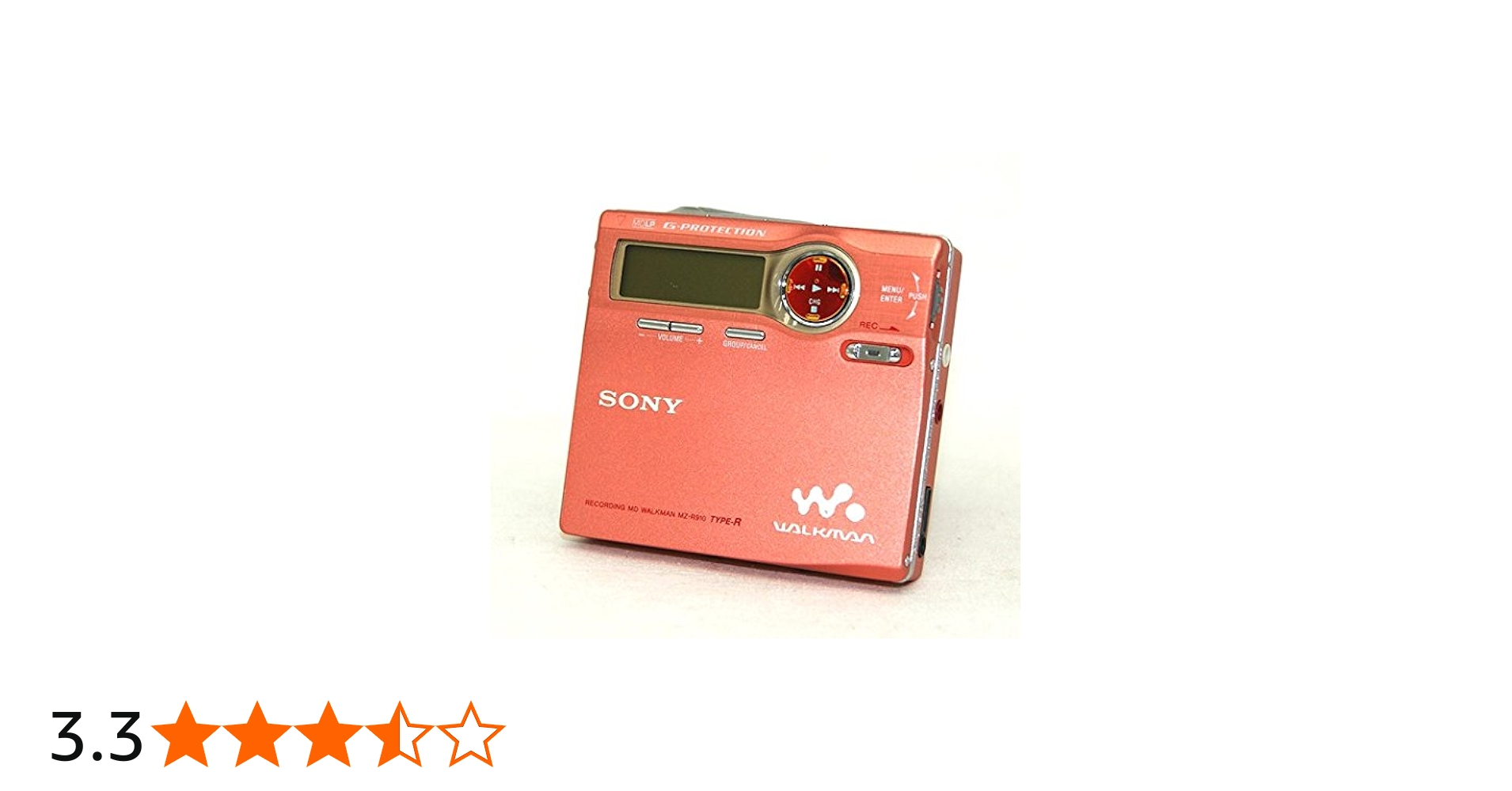 Amazon.co.jp: SONY ソニー MZ-R910-P ピンク ポータブルMDレコーダー