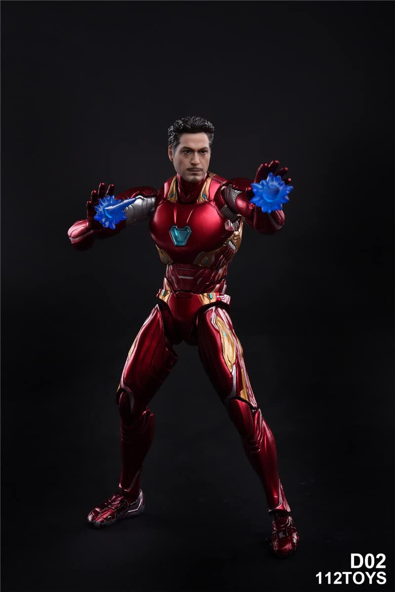Amazon.co.jp: [AC]112TOYS D02 1/12 スケール 男性 可動 アイアンマン