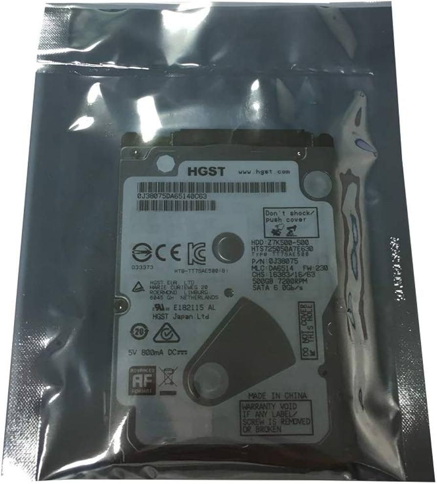 HGST 500GB 7200RPM 32MB Cache SATA 6.0Gb/s 2.5-inch PS3/PS4