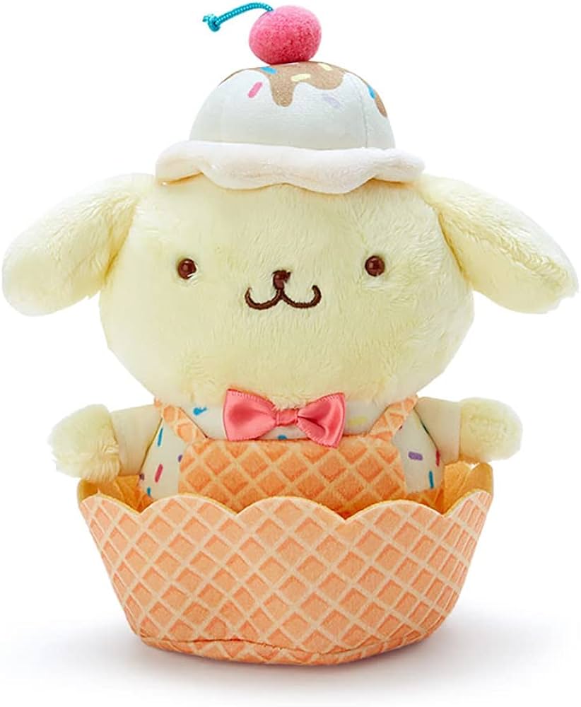 Amazon.co.jp: サンリオ(SANRIO) ポムポムプリン ぬいぐるみ(アイス