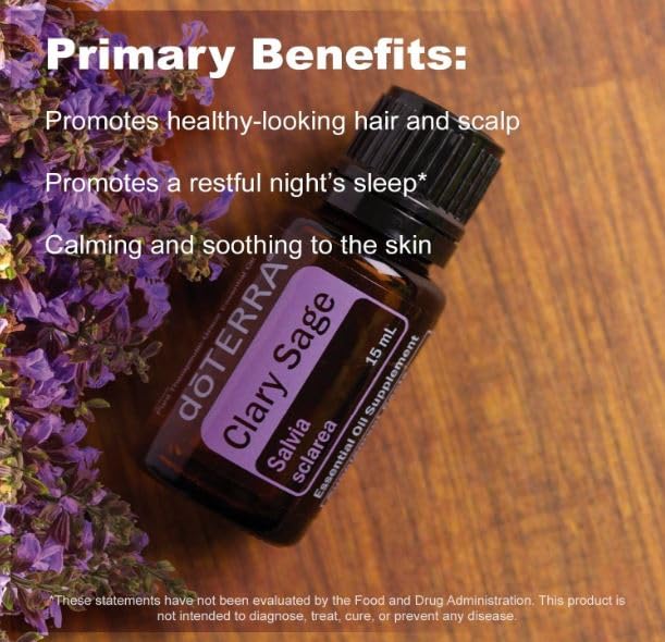 Amazon.com: doTERRA Clary Sage Essential Oil - 15 ml : Health