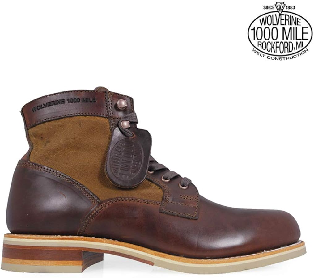 Amazon.co.jp: Wolverine W00403 1000 Miles White Pine Brown
