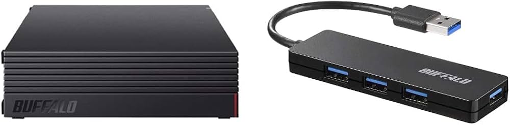 Amazon | 【Amazon.co.jp限定】BUFFALO 外付けハードディスク 4TB