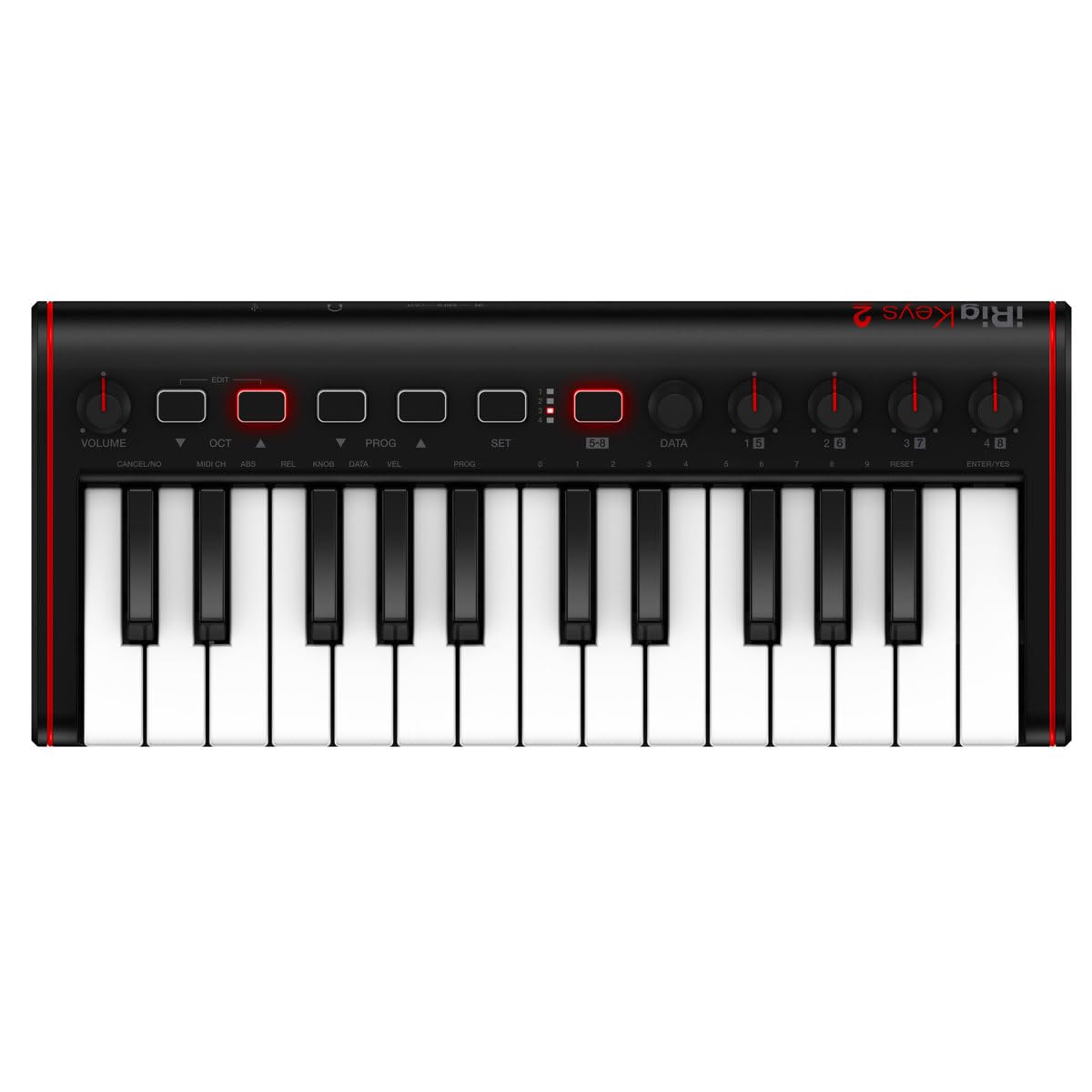 Amazon.com: IK Multimedia iRig Keys 2 Mini portable keyboard MIDI