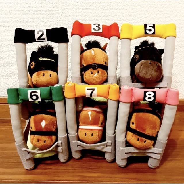 Amazon.co.jp: サラブレッドコレクション ゲートインぬいぐるみ 全6種