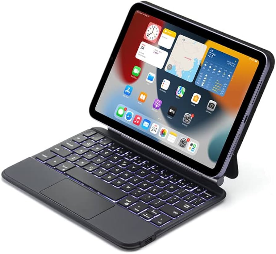 Amazon.co.jp: QYiiD マジックキーボードケース iPad mini 7 (A17 Pro