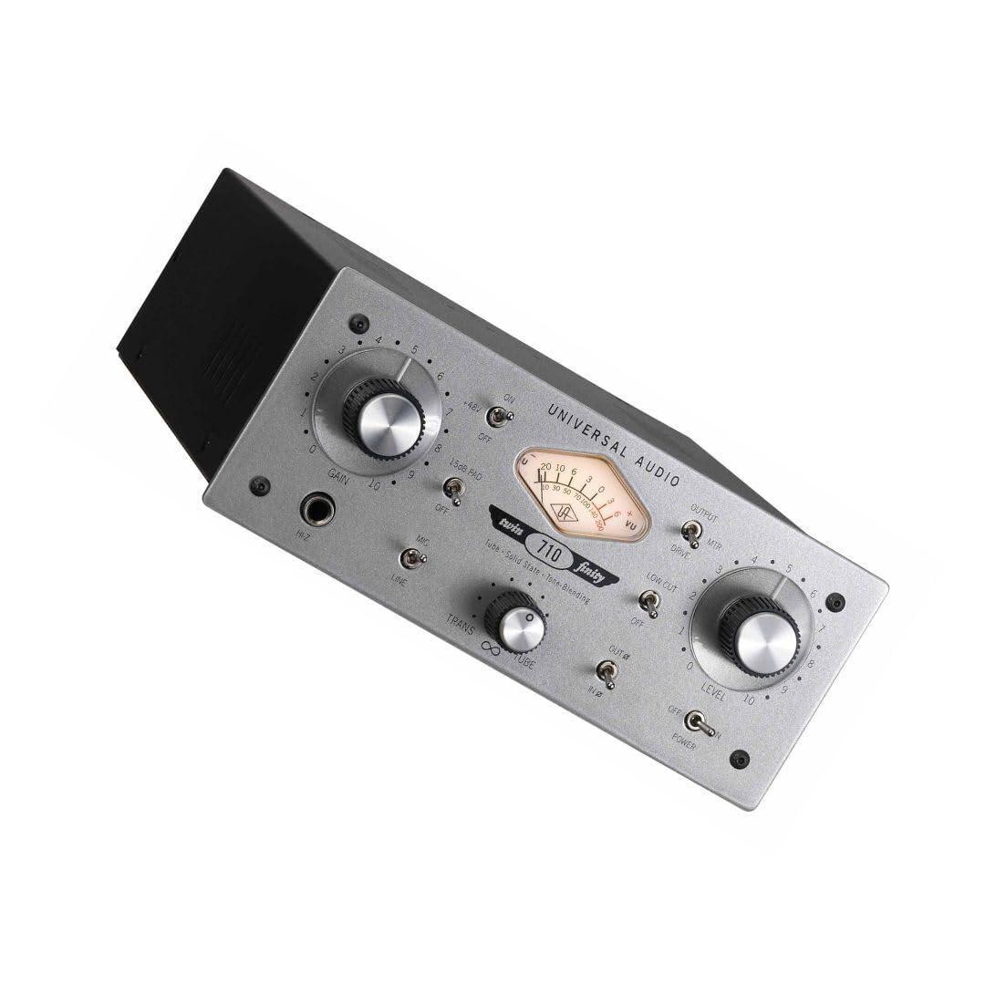 Amazon.com: Universal Audio 710 Twin-Finity Microphone Preamp