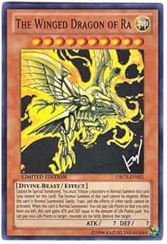 Amazon.co.jp: 遊戯王 英語版 ORCS-ENSE2 The Winged Dragon of Ra