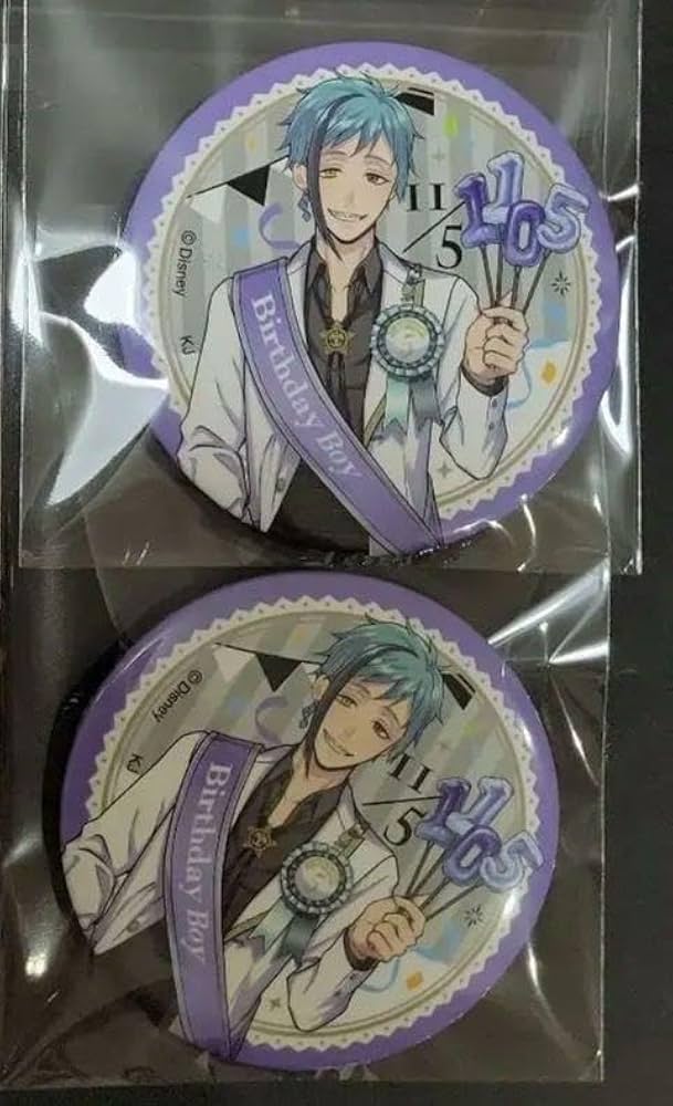 フロイド ジャック ツイステ 缶バッジ おめかしバースデー ver 31個