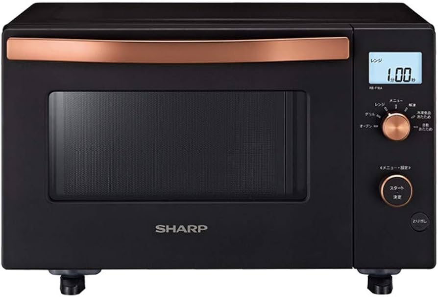 Amazon | シャープ スタイリッシュ オーブンレンジ 18L フラットタイプ