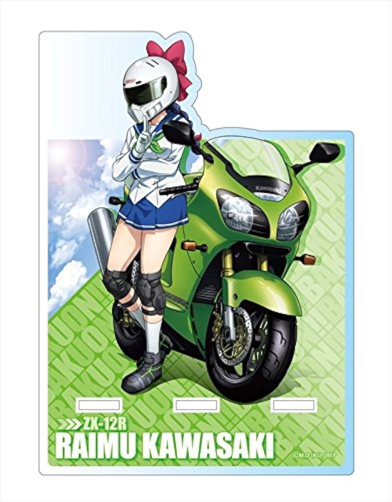 Amazon.co.jp: ばくおん!! 川崎来夢 アクリルスマホスタンド バイクver