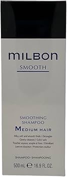 Amazon.com : Milbon Smooth Smoothing Shampoo Medium Hair 16.9 oz