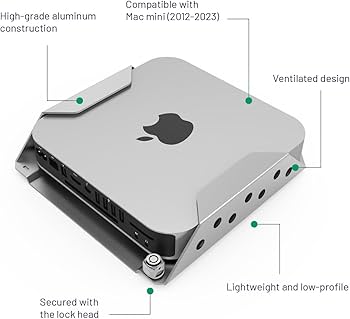 Amazon.com: Compulocks Mac Mini Security Mount Silver : Electronics