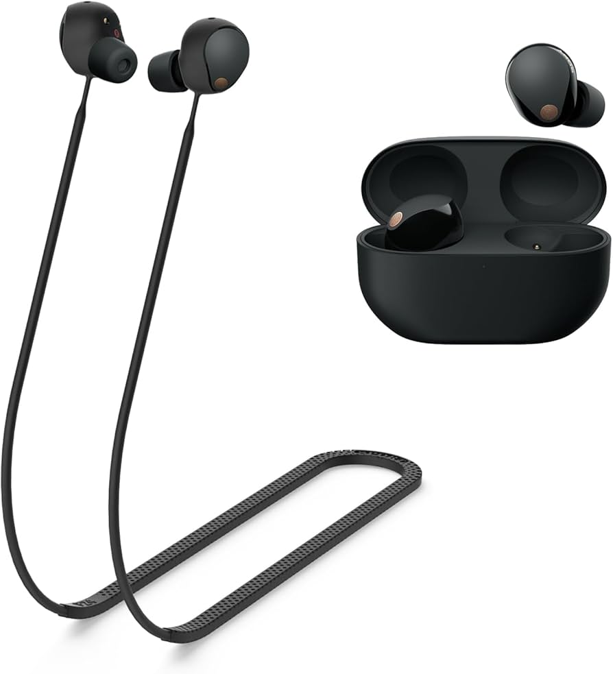 Amazon | CONTEME Sony WF-1000XM5 イヤホン用紛失防止ストラップ