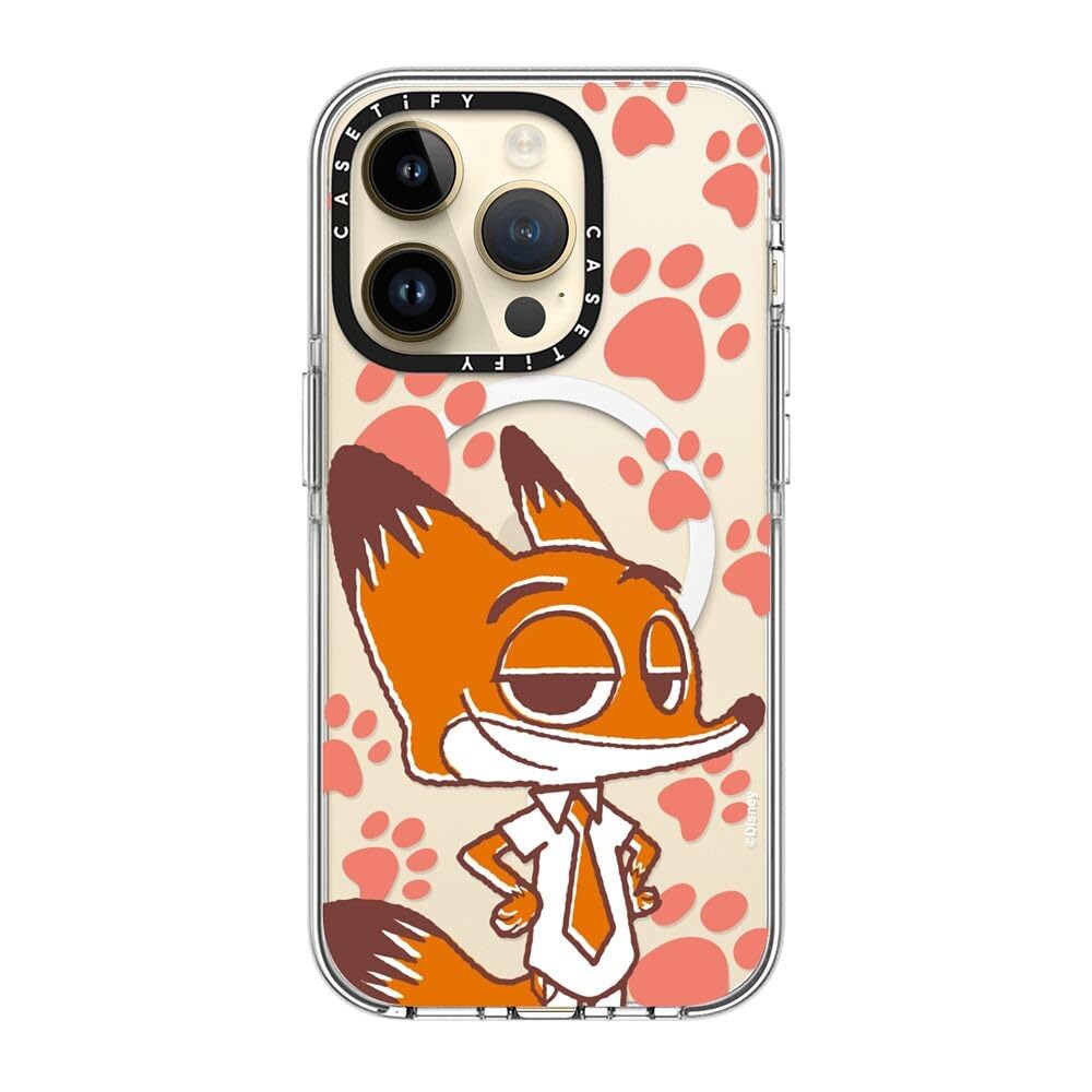 Amazon.com: CASETiFY Clear iPhone 14 Pro Case [Zootopia 2 Colab