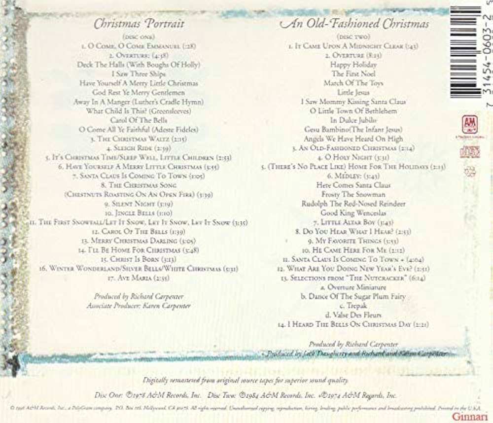 Carpenters - Christmas Collection - 2CD Set: Christmas Portrait/An