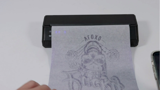 Amazon.co.jp: VLOXOタトゥー下絵転写用 持ち運びポータブル コピー