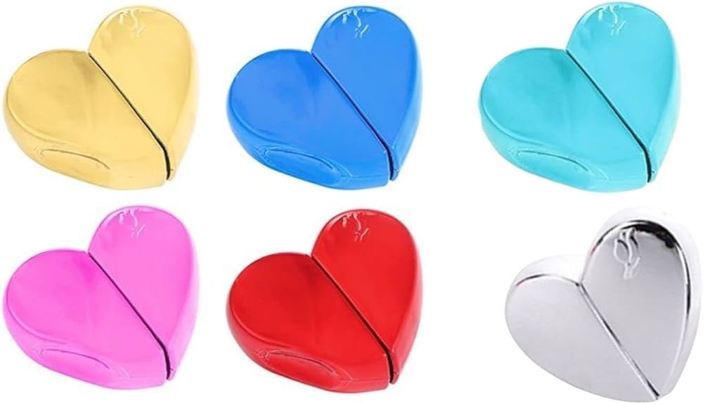 Amazon.co.jp: スプレーボトル6個 ハート型詰め替え可能アトマイザー