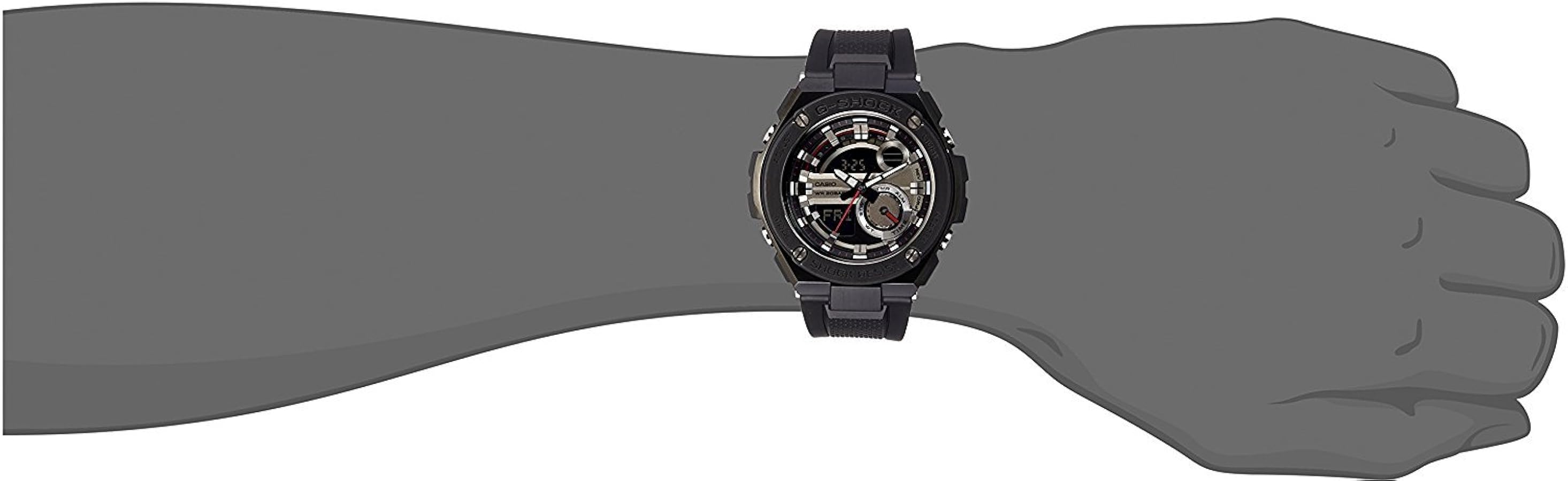 Amazon.co.jp: [カシオ] CASIO 腕時計 Men's G-Shock GST210B-1A Black