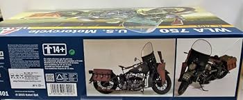 Amazon | 【イタレリ】1/9 アメリカ軍 軍用バイク WLA 750 (軍用 単車