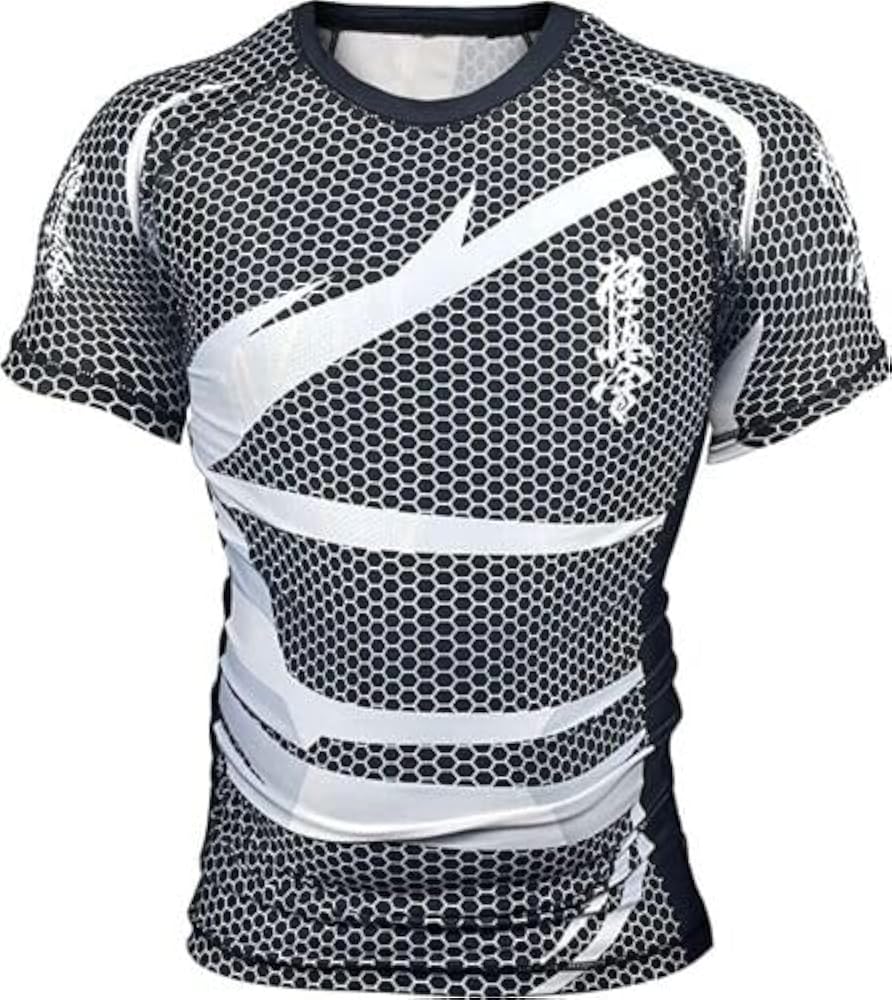 Victorbudo USA Kyokushin Warrior Rash Guard Men's MMA Ranked Short